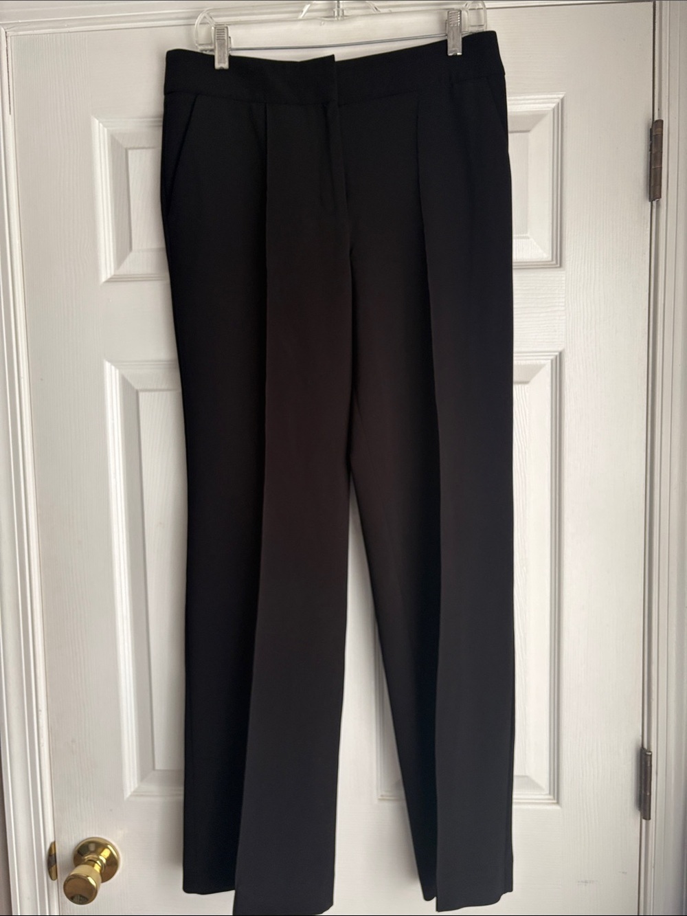 Talbots Black Wide-Leg Dress Pants